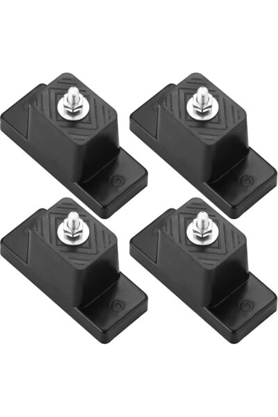 NALACAL Rubber Vibration Isolator Mounting Bracket, 4Pack, Air Conditioner Mo...