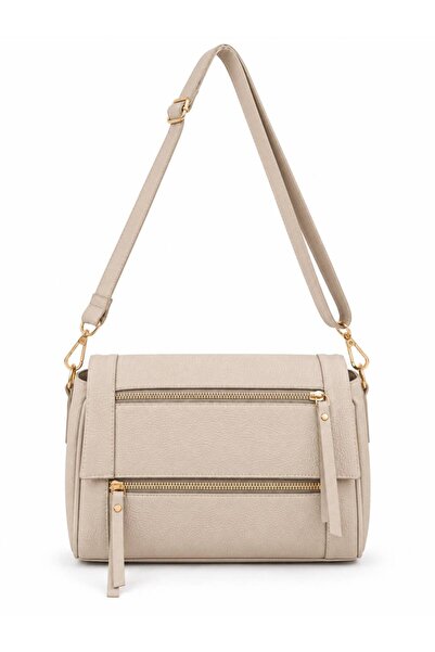 Neli Elegant Women's Zipper Detailed Bag