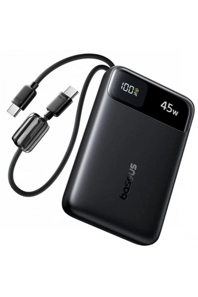 Baseus EnerFill FC11 External Battery, 10000mAh, 45W, QC + PD, 1 x USB-A - 3 ...