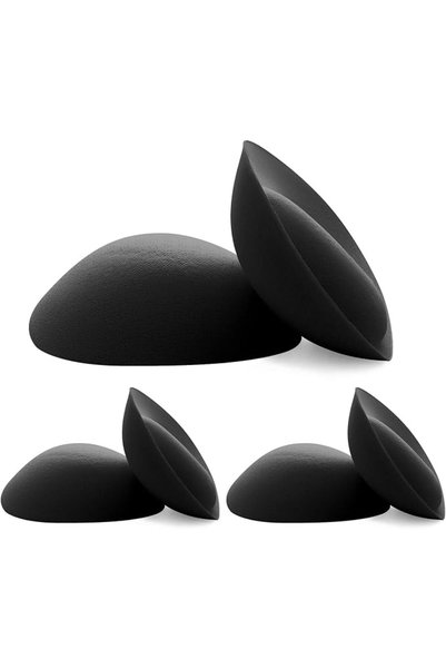 FOOTBUBBLES Super Thick Bra Pads Inserts Removable Breast Enhancers Push Up B...