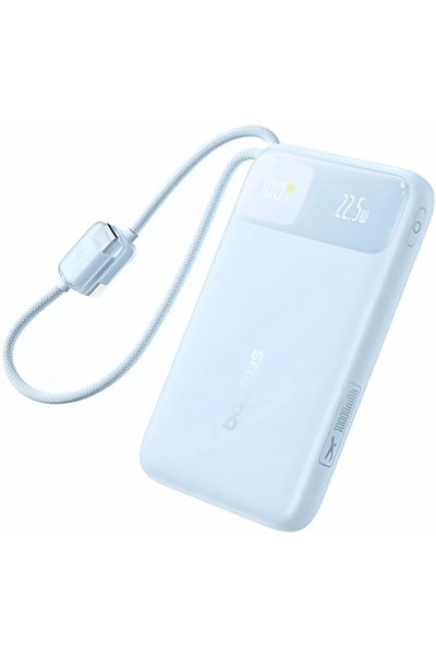 Baseus Baterie externă EnerFill FC11, 10000mAh, 22.5W, QC + PD, 1 x Lightning...