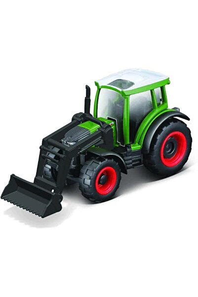 Maisto DIE-CAST Mini Work Machines Tractor + Frontloader Asmt.