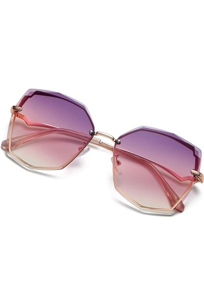 GENERAL S.NOTIO Sunglasses for Women trendy Polygon Oversized Fashion Designe...