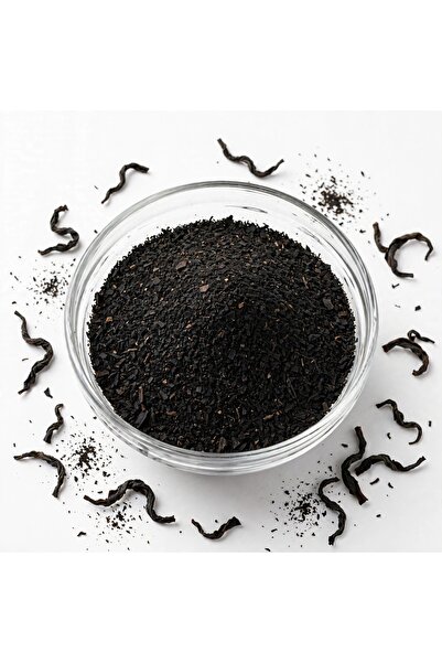 Toz Dökme Çay 1kg - %100 Doğal Siyah Çay - Fine Cut Black Tea - Demlik Altı / Tavşan Kanı