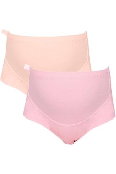 Dress Cici Over The Bump Maternity Underwear With Pocket, Cotton Briefs for P...