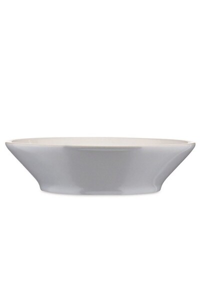 Alessi Tonale DC03/2 Πιάτο Σούπας από Πέτρινο Κεραμικό, Γαλάζιο, 18,5 εκ.