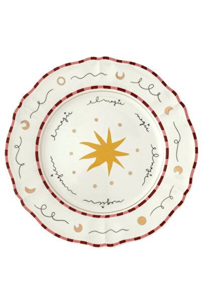Bitossi Home Stella Frutto Della Passione Shallow Plate, 26.5 cm