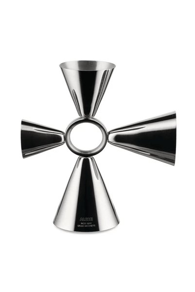 Alessi GIA28 Κουτί Μέτρησης Κοκτέιλ 4 Θέσεων, 15/30/40/60 ml, Ανοξείδωτο Ατσάλι
