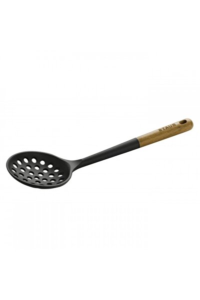 STAUB Σουρωτήρι Gadgets, Ξύλο ακακίας και σιλικόνη, 31 εκ., Μαύρο