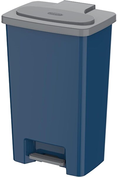Cosmoplast Plastic Step-On Pedal Trash Waste Bin 44 Liters