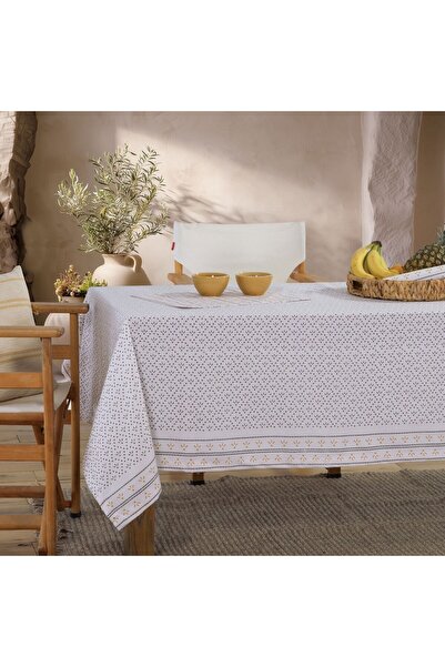 Nef Nef Homeware Nef-Nef Homeware Τραπεζομάντηλο Ishmar, Εκρού/Μαύρο, 140 x 2...