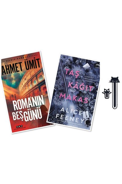 Yapı Kredi Yayınları Taş Kağıt Makas - Alice Feeney & Roma’nın Beş Günü - Ahm...