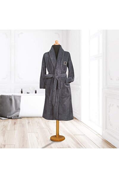 Greenwich Polo Club 3203 Γκρι Βαμβακερό Μπουρνούζι, XL, 390 GSM