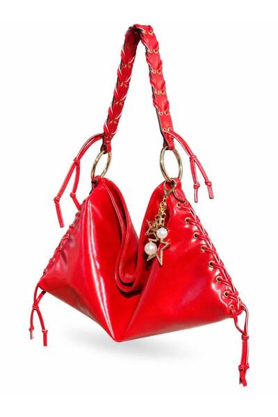 H&D COLLECTİON Cool Model Star Charm Very Stylish Shoulder Bag with Gift