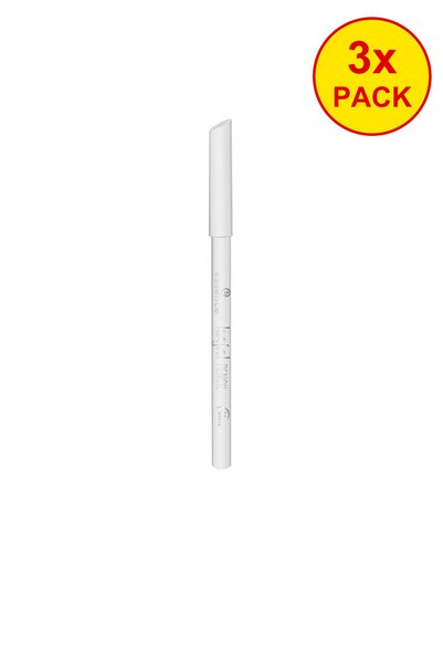 Essence 3x PACK Kajal Pencil 04 White 1 g