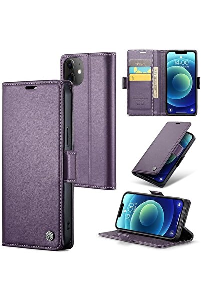 GENERAL ELEPIK for iPhone 12 Case with Card Holder, Kickstand [3 Card Holder ...