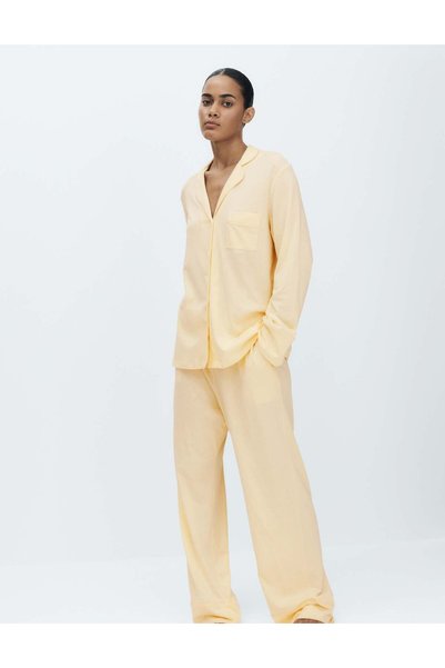 Marks & Spencer Pamuklu Modal Karışımlı Pijama Takımı