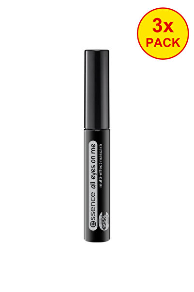 Essence 3x PACK Mascara all eyes on me multi-effect mascara 01, 8 ml
