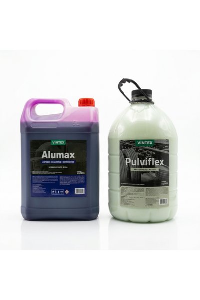 Vintex Alumax + Pulviflex Alt Takım Temizleme ve Koruma Seti - 5 L + 5 L