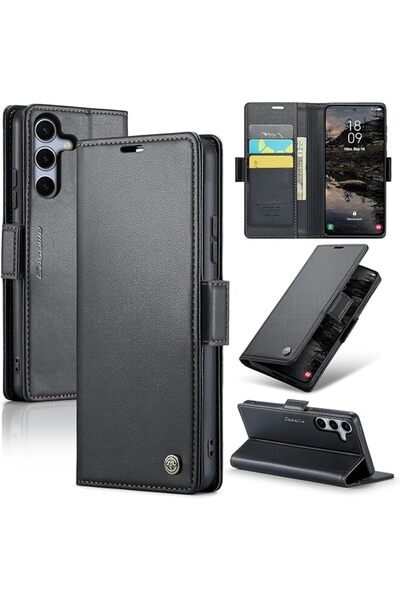 GENERAL Case for Samsung Galaxy S26 FE, Vintage PU Leather Wallet | Card Slot...