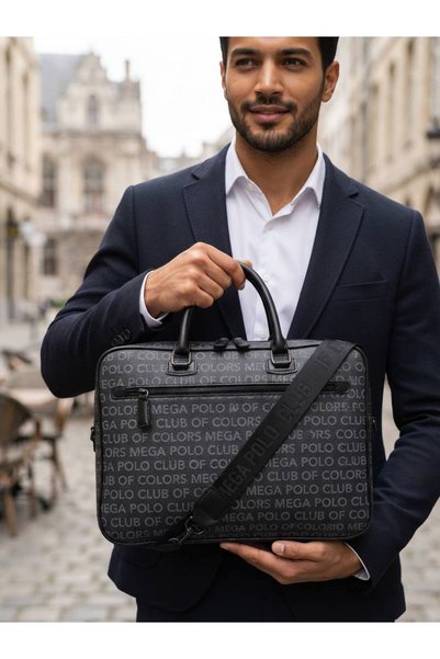 H&D COLLECTİON Geantă pentru laptop unisex, de calitate, foarte elegantă și u...