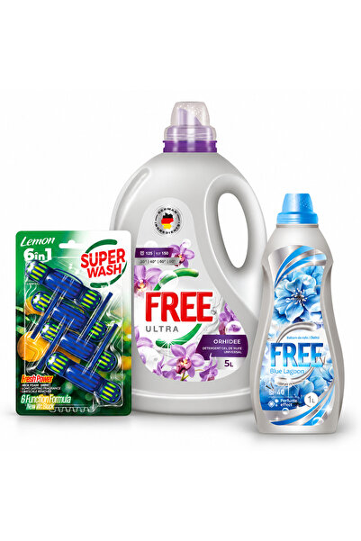 FREE Rufe Orhidee 5L + Blue Lagoon + WC