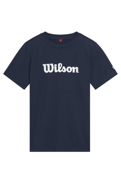 Wilson Youth Team Graphic Script Blue Boys' T-Shirt Wyb0003511Dbc