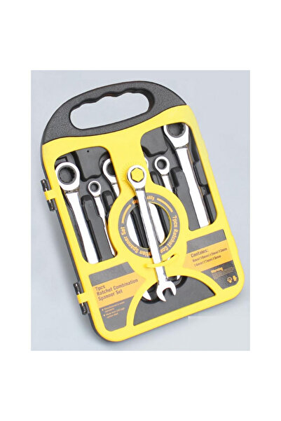 OEM Set of 7 Chrome-Vanadium combination ratchet wrenches
