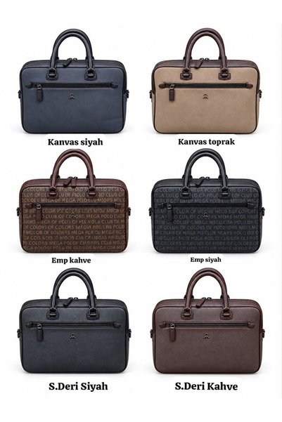 H&D COLLECTİON Unisex a Quality Very Stylish and Useful Durable Office Briefcase Laptop Bag 15.6 Inch
