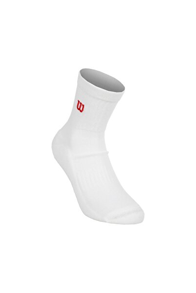 Wilson Unisex Quarter White Socks S (35-37) Wu00015331Wtas