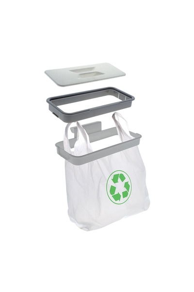 OEM Suport Punga de Gunoi cu Capac 24x5.5x13cm – Economisește Spațiu în Bucăt...
