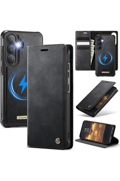 GENERAL ELEPIK for Samsung Galaxy S26 Plus Case, Removable Magnetic Wallet Ca...