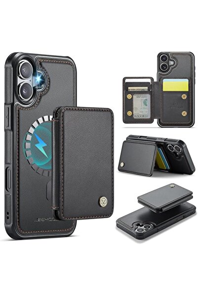 GENERAL ELEPIK for iPhone 17 Case, Removable Magnetic Wallet Case with Card H...