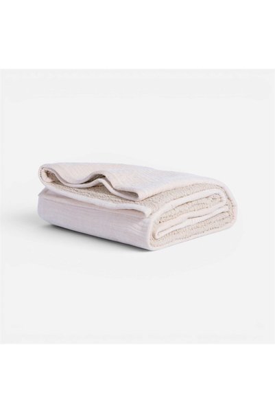 Nef Nef Homeware Nef-Nef Homeware Brave Κρεμ Κουβέρτα Σενίλ Σέρπα, Διπλή, 230...