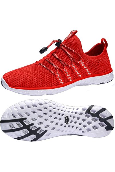 GENERAL DLGJPA Men's Quick Drying Water Shoes for Beach or Water Sports Light...
