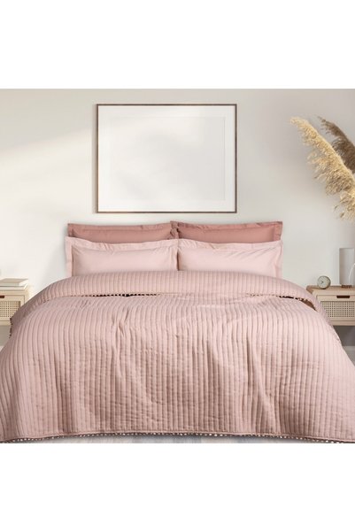 Das Home Χάπι Σόλομ Μονό Κουβερλί, 160 x 240 εκ., Μικροΐνες, Με διακοσμητικά ...