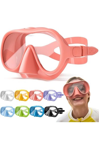 THE WHITE SHOP Snorkeling Mask, Adult Wide View