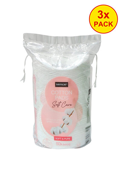 SENCE 3x PACK Floppy Disks, Sence, Oval Cleansers 50 pcs Soft and Pure