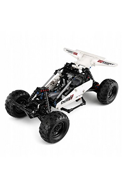 LeanToys Set de blocuri de construcție vehicule off-road