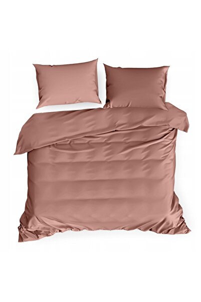 Eurofirany Lenjerie de pat Bumbac 220 x 200 3 piese Nova culoare roz