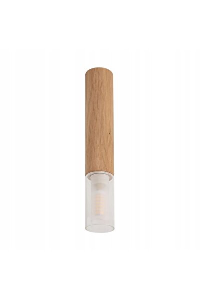 HELLUX Madera2 spot cu abajur 28 cm stejar