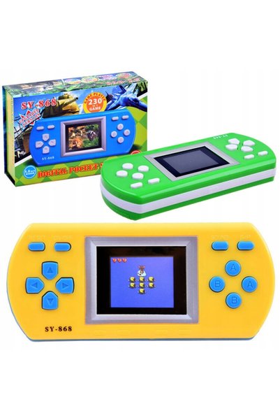 LeanToys CONSOLĂ ELECTRONICĂ DE JOCURI 230 JOCURI GIERKI GR0353