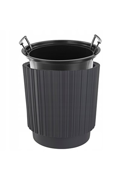 KADAX Ghiveci pentru flori 40cm, cu capac și inserție, din plastic