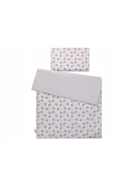 Bobono Set de lenjerie de pat pentru copii, cu două fețe, din bumbac, 2 piese...