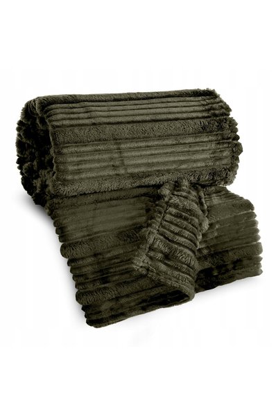 Eurofirany Pătură 200x220 NINA olive