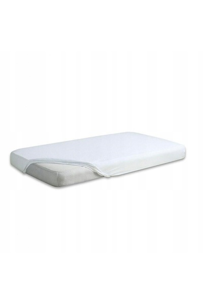 Matex Cearșaf de pat din satin cu elastic AUR 150/160x190/200x25 Alb