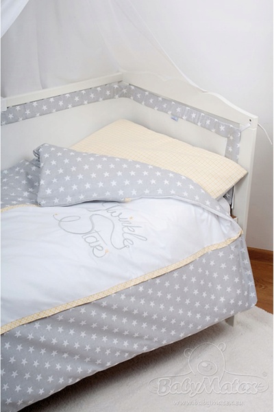 BabyMatex Set lenjerie de pat bebeluși 100x135 3 piese. CEL MAI BUN PRIETEN B...