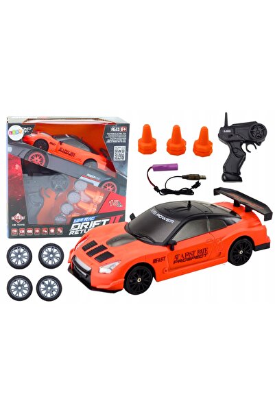 NO BRAND Mașină sport AUTKO telecomandă controler R/C Pilot portocaliu