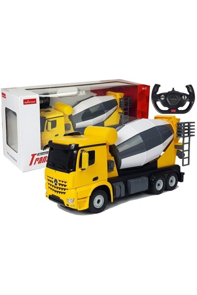 Rastar Mașină R/C Mercedes-Benz Arocs 1:14 Galbenă pentru pilot