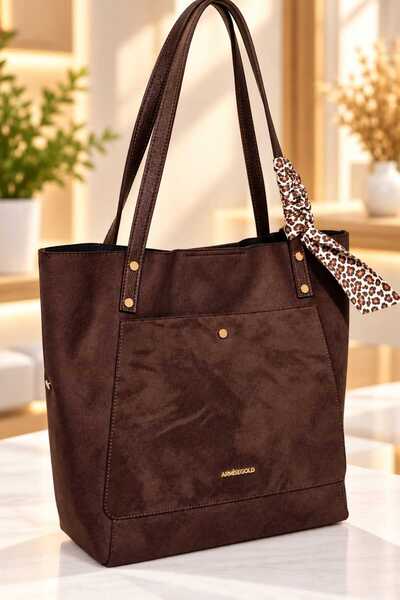 Vona Bags حقيبة كتف نسائية من جلد الغزال 1095